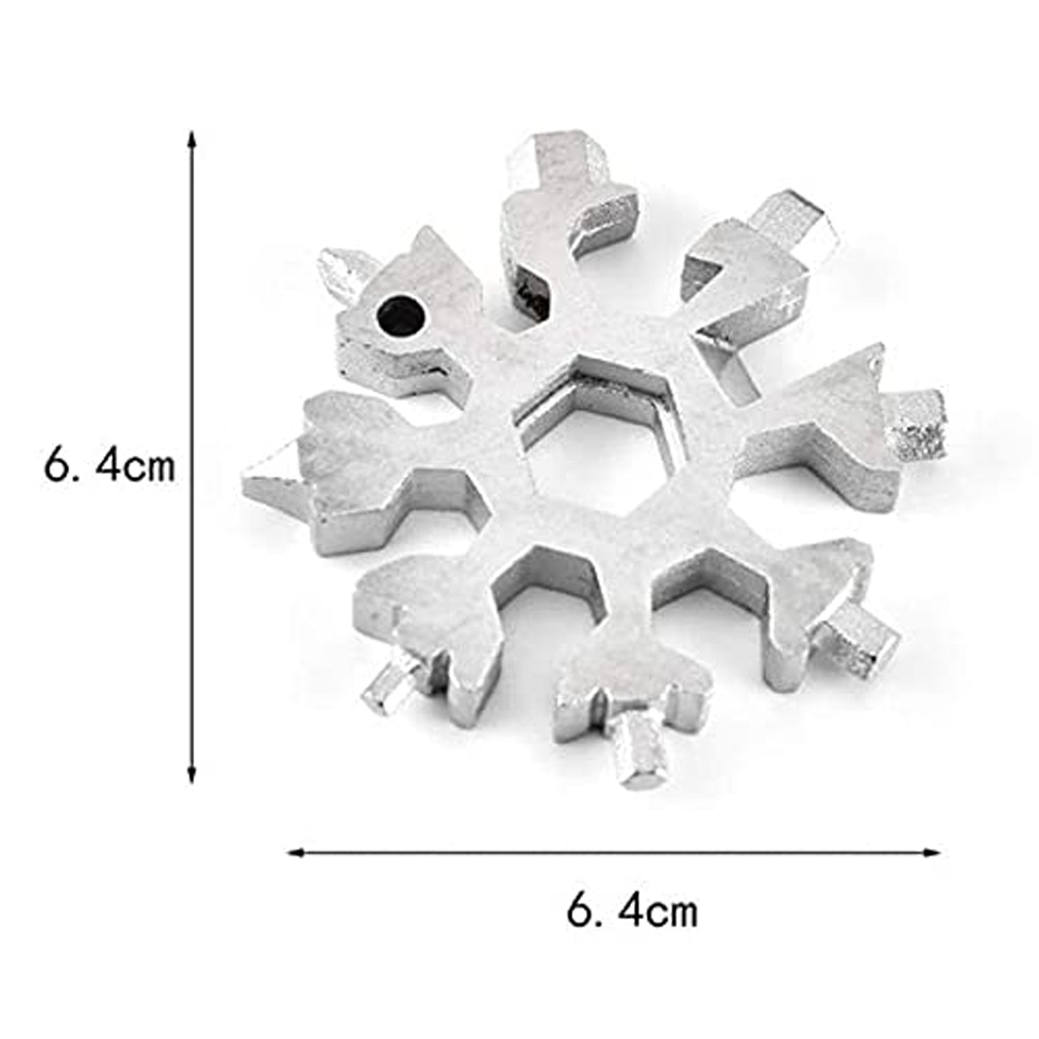 Durable & Portable 18 in 1 Snowflake Multi-Tool, Snowflake Bottle Opener Flat Phillips Screwdriver Kit Wrench Durable & Portable 18 in 1 Snowflake Multi-Tool, Snowflake Bottle Opener Flat Phillips Screwdriver Kit Wrench